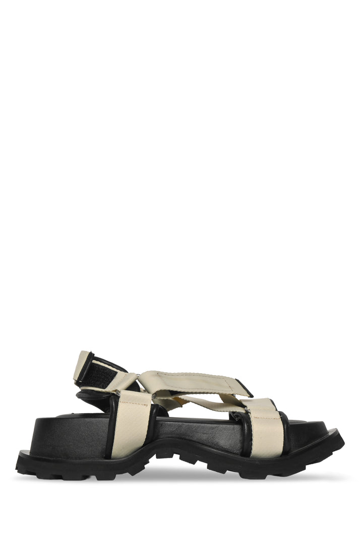 Jil Sander Size 37 Webbing Sandals