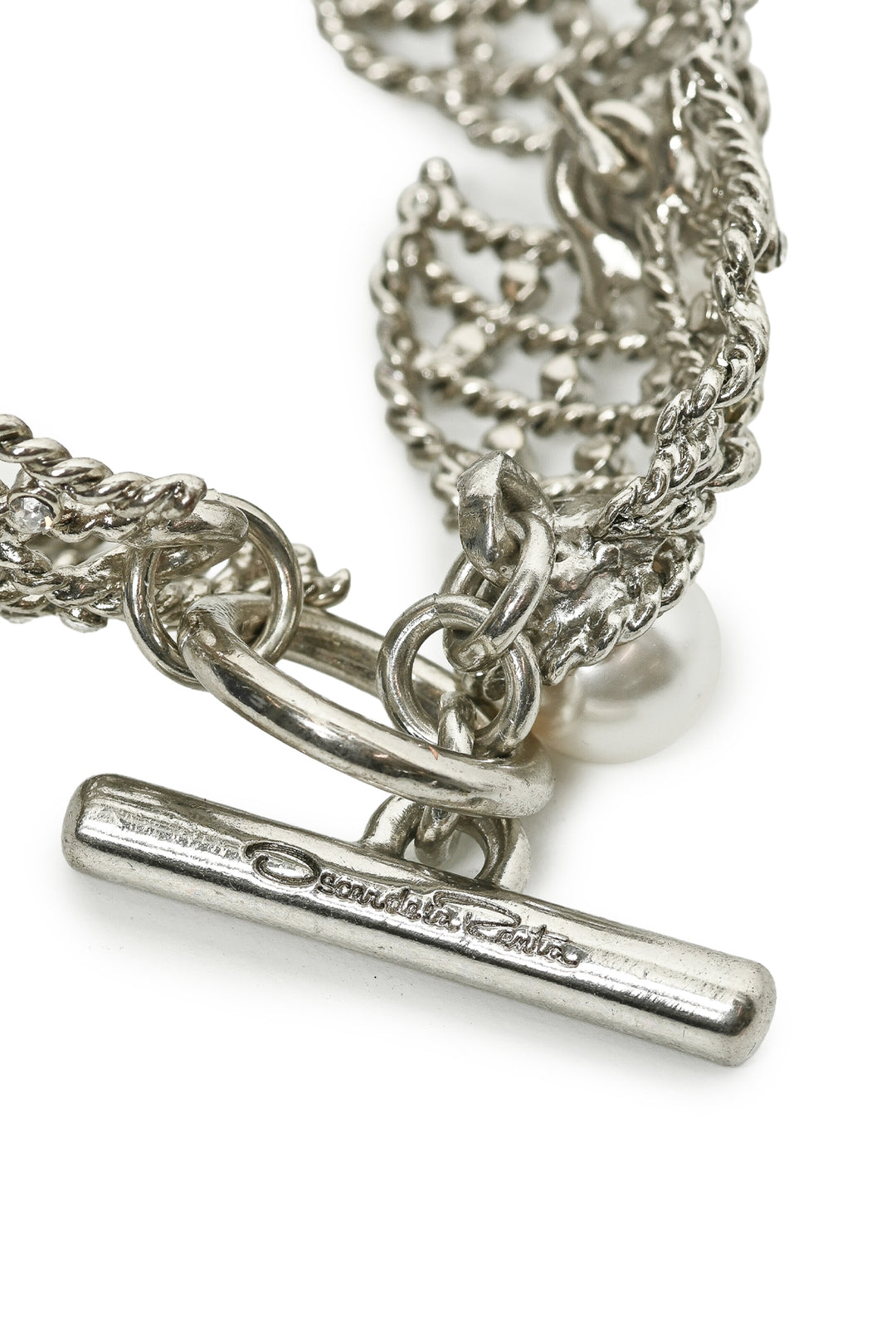 Oscar De La Renta Faux Pearl Bracelet