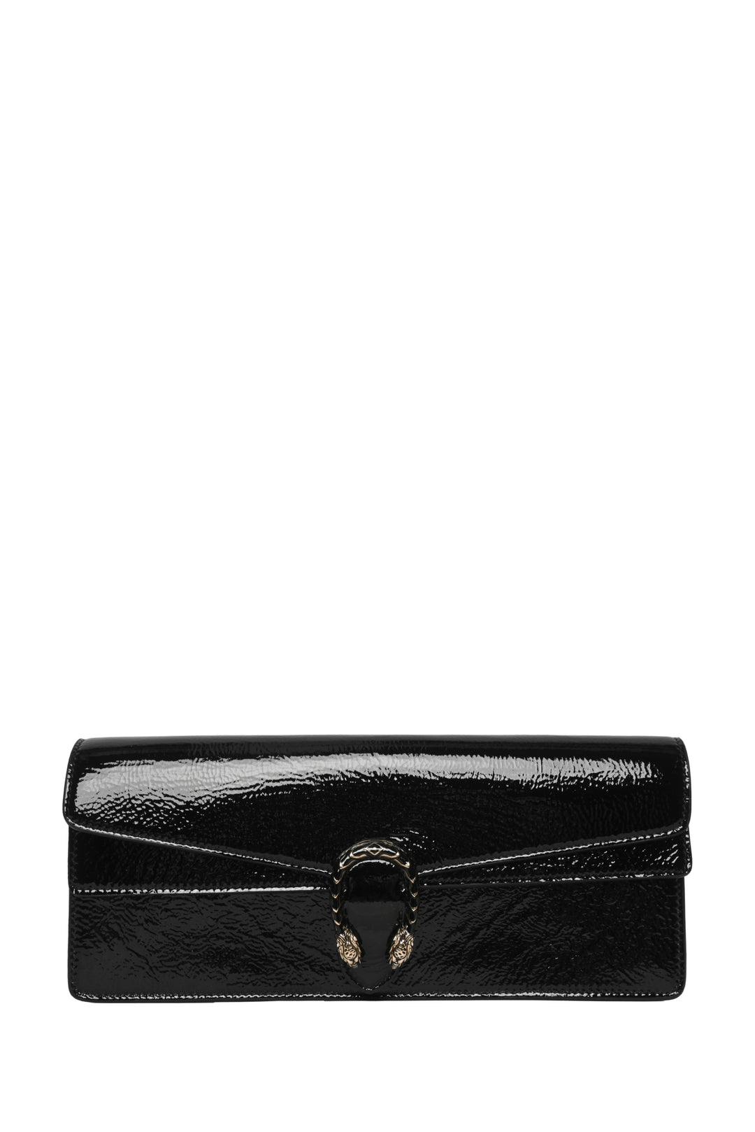 Gucci 2025 Patent Leather Dionysus Clutch