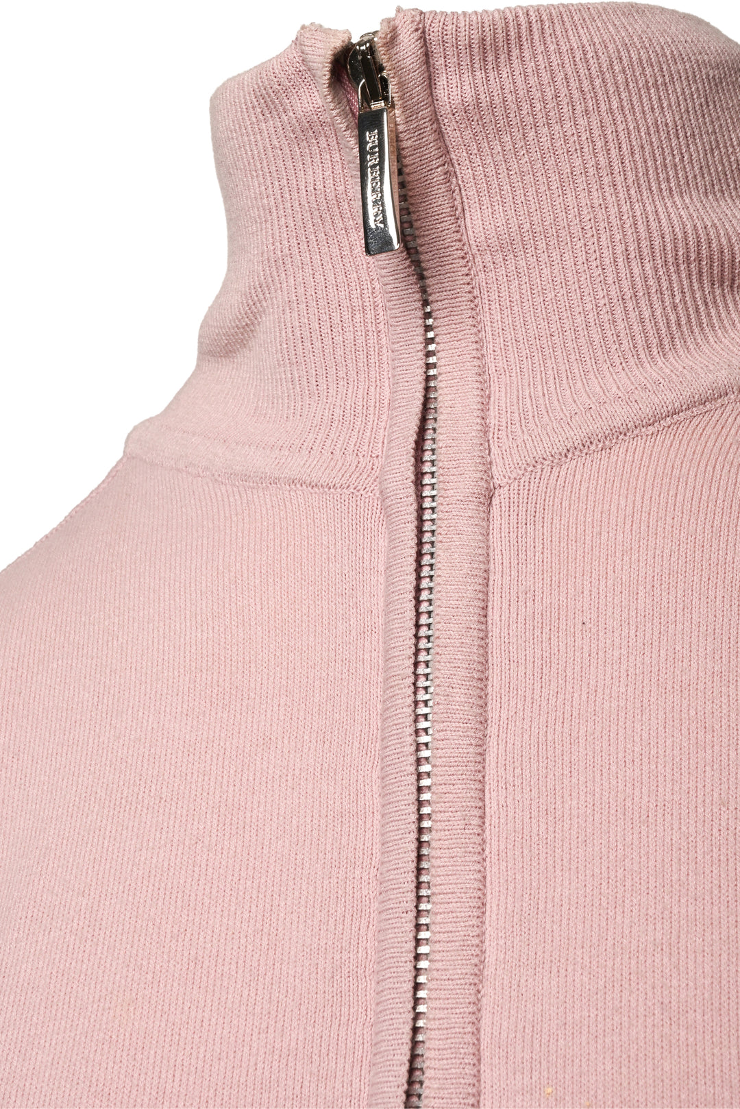 Burberry London Size S Nova Check Panelled Zip-Up Cardigan
