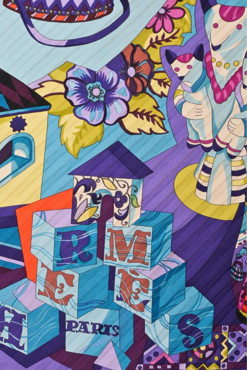 Hermes Zabavushka Silk Scarf