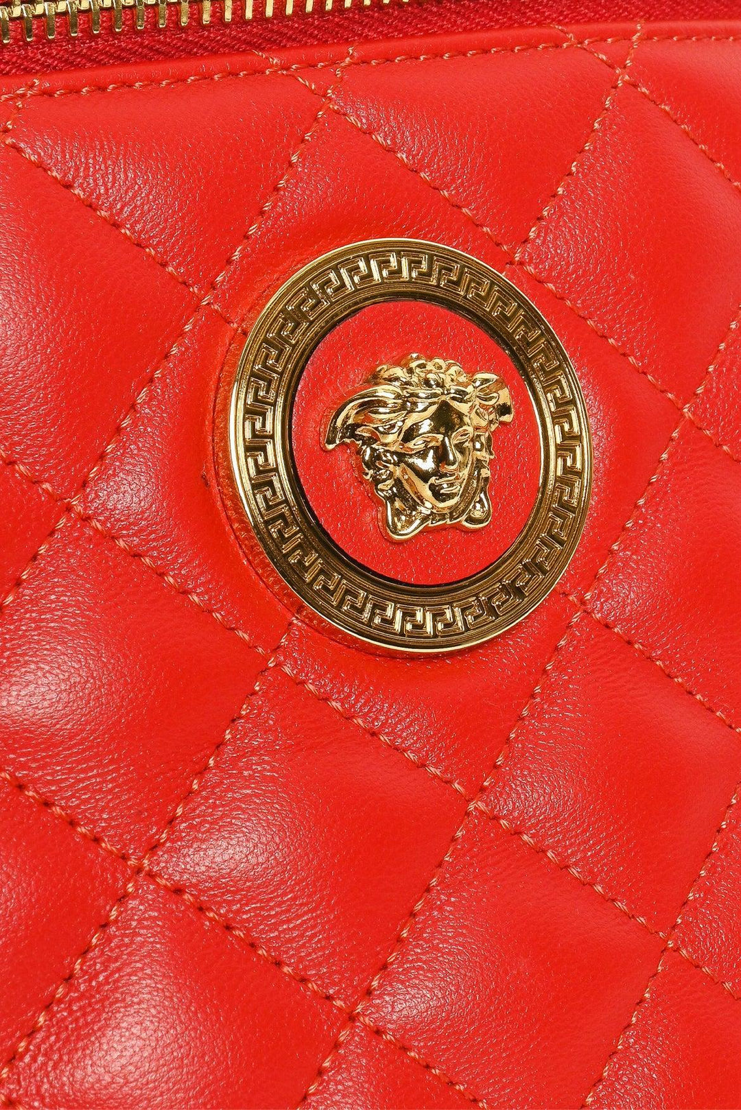 Versace Medusa Quilted Leather Belt Bag
