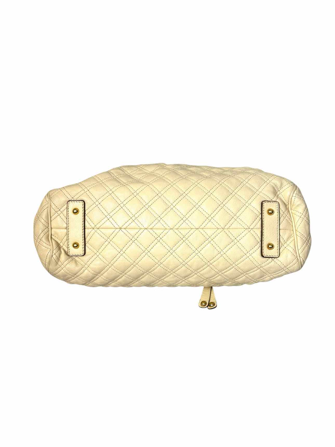 Marc Jacobs Original Quilted Leather Stam Bag w/Kiss-Lock Purse