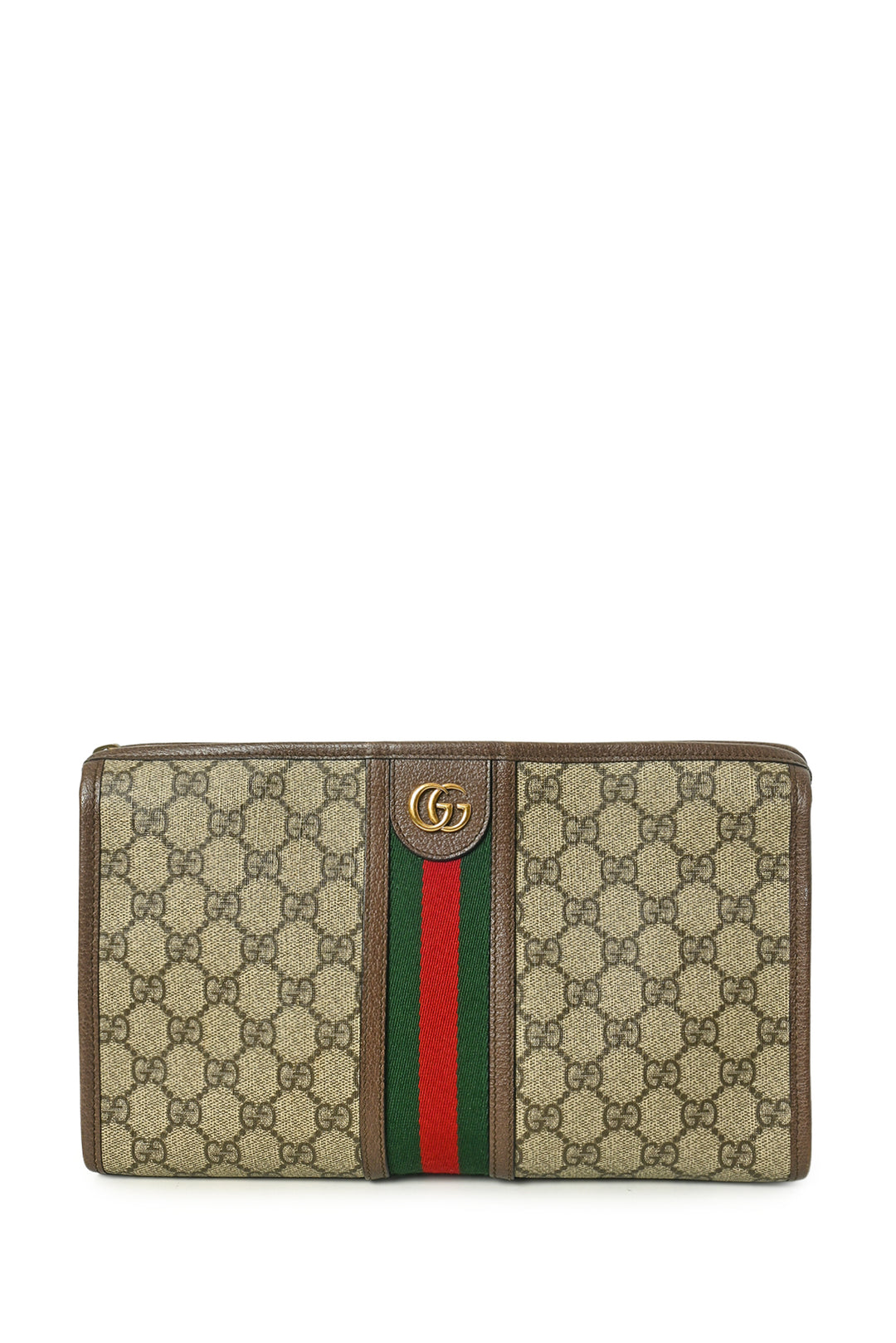 Gucci GG Supreme Web Ophidia Clutch