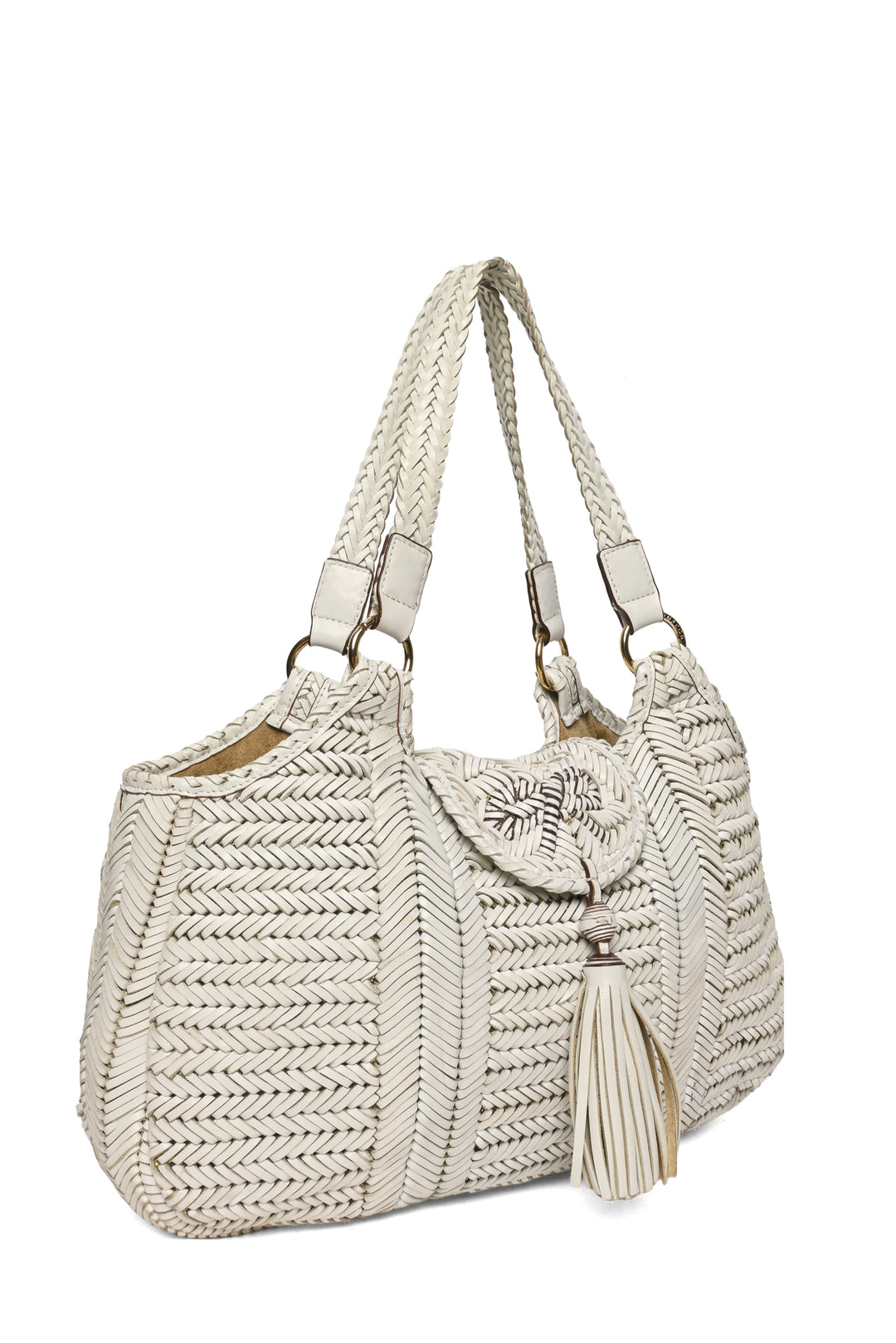 Anya Hindmarch Neeson Woven Leather Tote