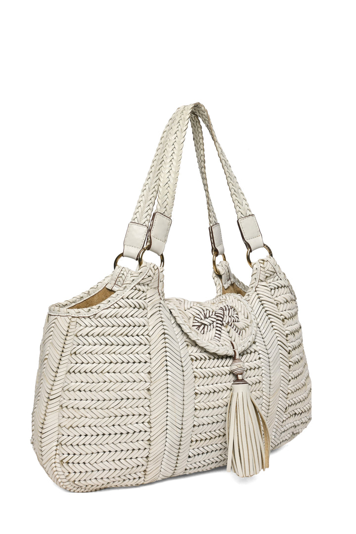 Anya Hindmarch Neeson Woven Leather Tote
