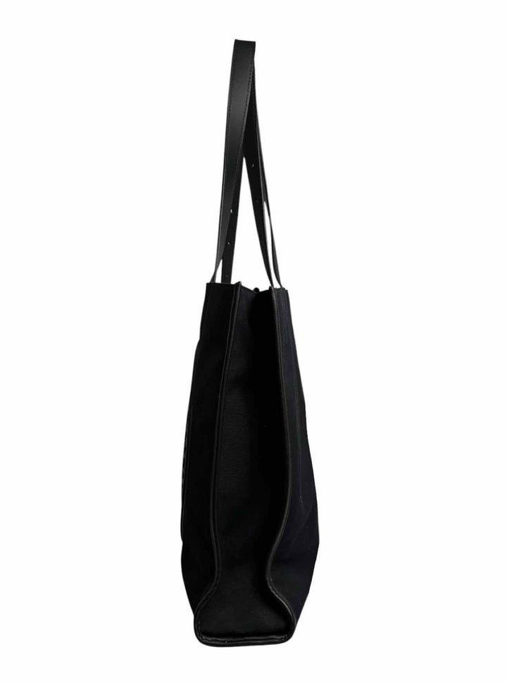 Fendi Circle Logo Canvas Tote