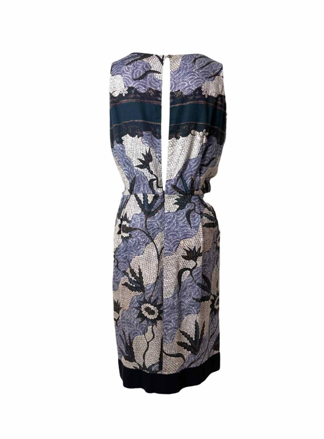 Dries Van Noten Size 40 Printed Cotton Dress