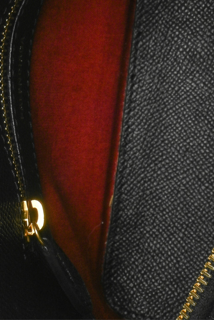 Balenciaga F/W 2018 XXS Ville Logo Top Handle Bag