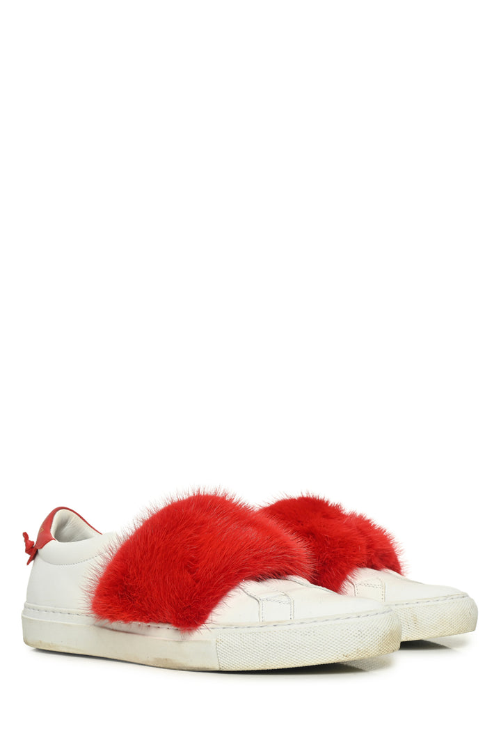 Givenchy Size 36 Mink Fur Urban Street Sneaker