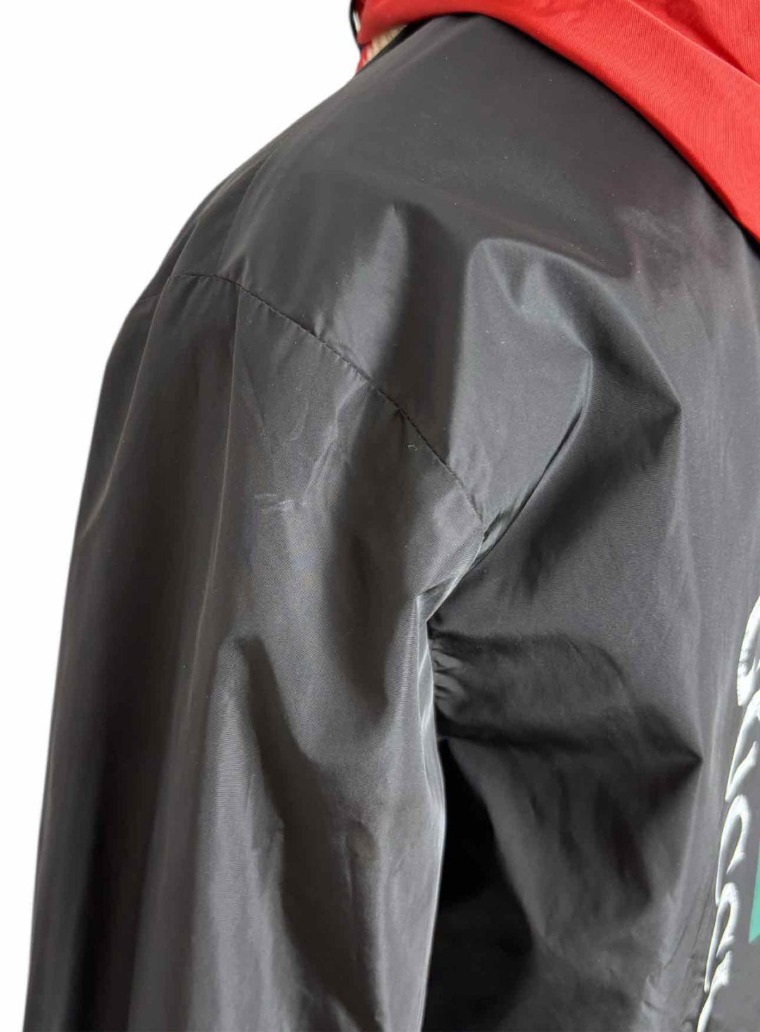 Gucci Size 46 Men's GG Logo Back Hooded Windbreaker Jacket