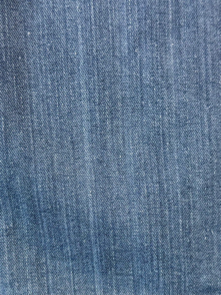 Tibi Size M Summer Denim Camp Shirt