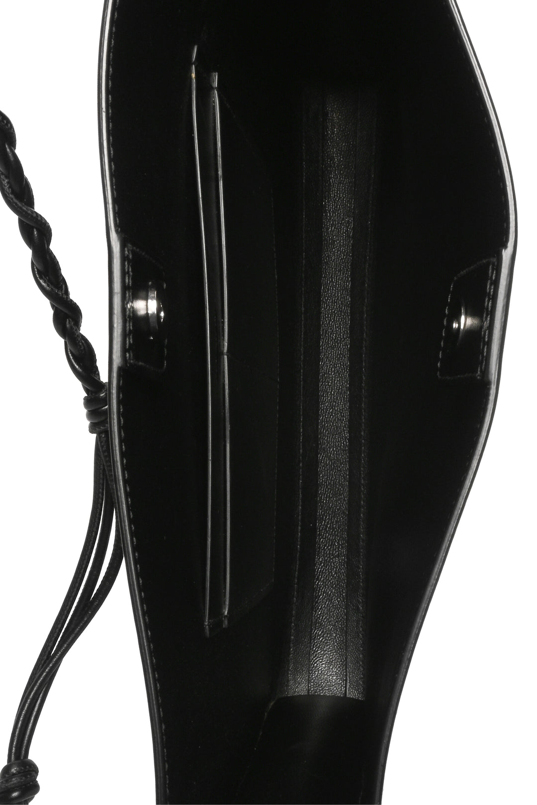 Jil Sander Tangle Leather Shoulder Bag