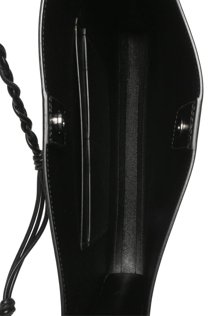 Jil Sander Tangle Leather Shoulder Bag