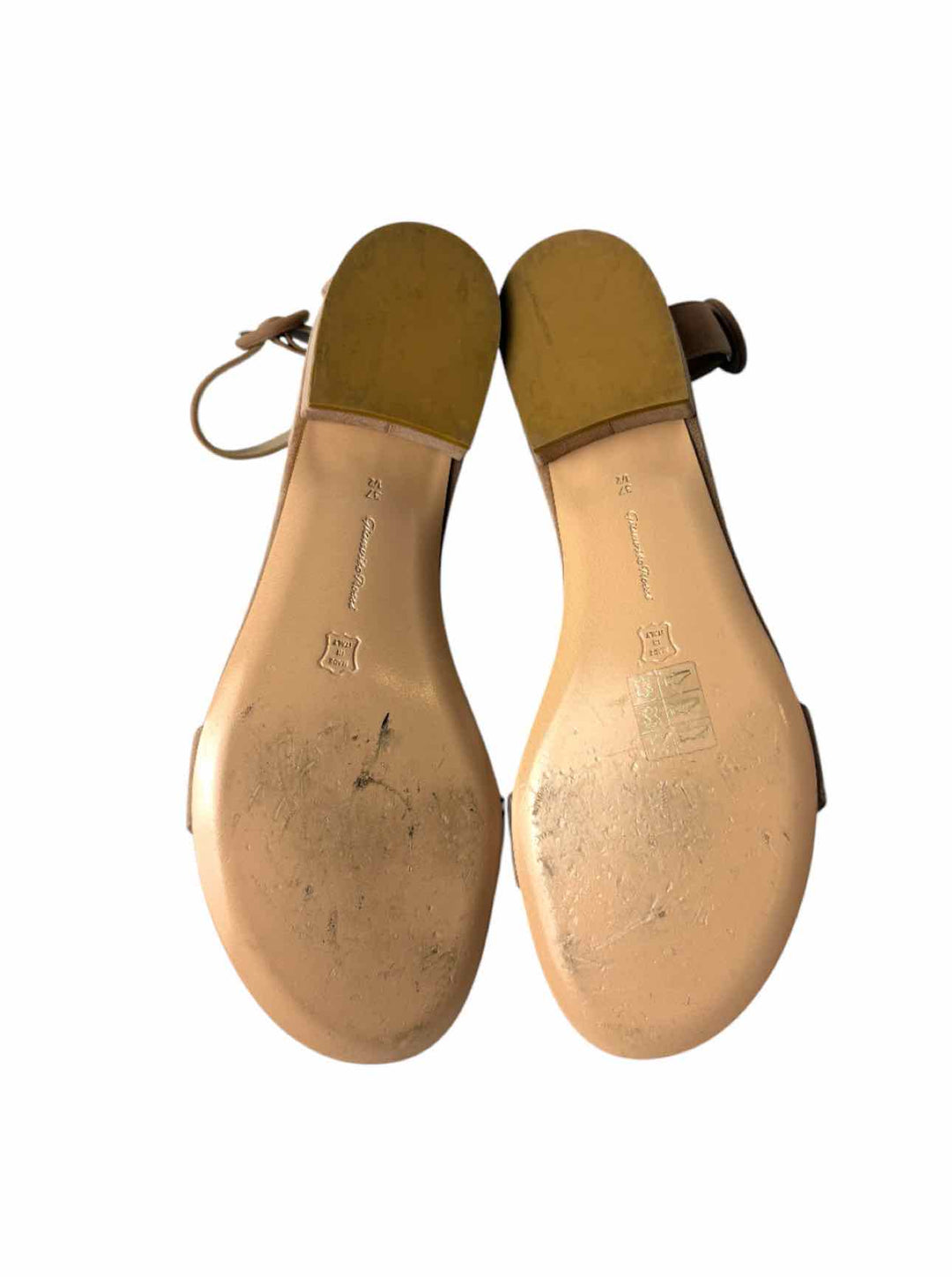 Gianvito Rossi Size 37.5 Suede Sandals