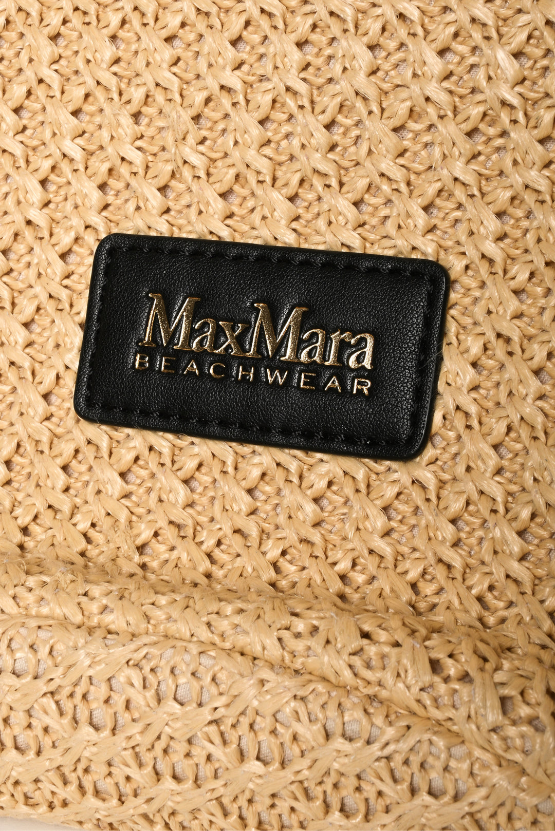 Max Mara Beachwear Luigi Raffia Tote