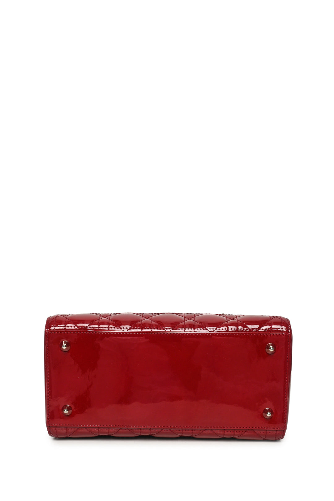 Dior 2014 Medium Patent Cannage Lady Dior Bag