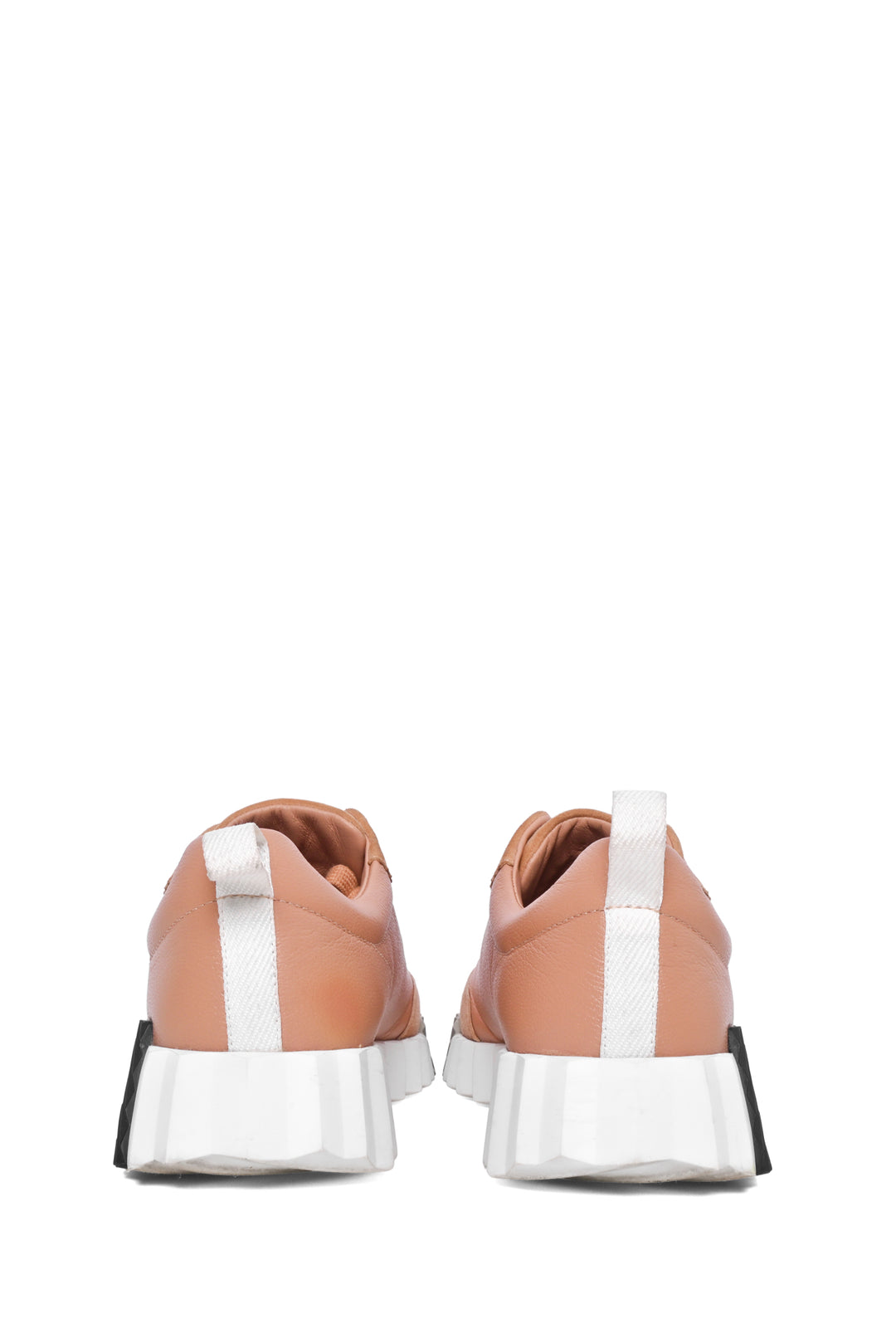 Hermes Size 38 Leather & Suede Bouncing Sneaker