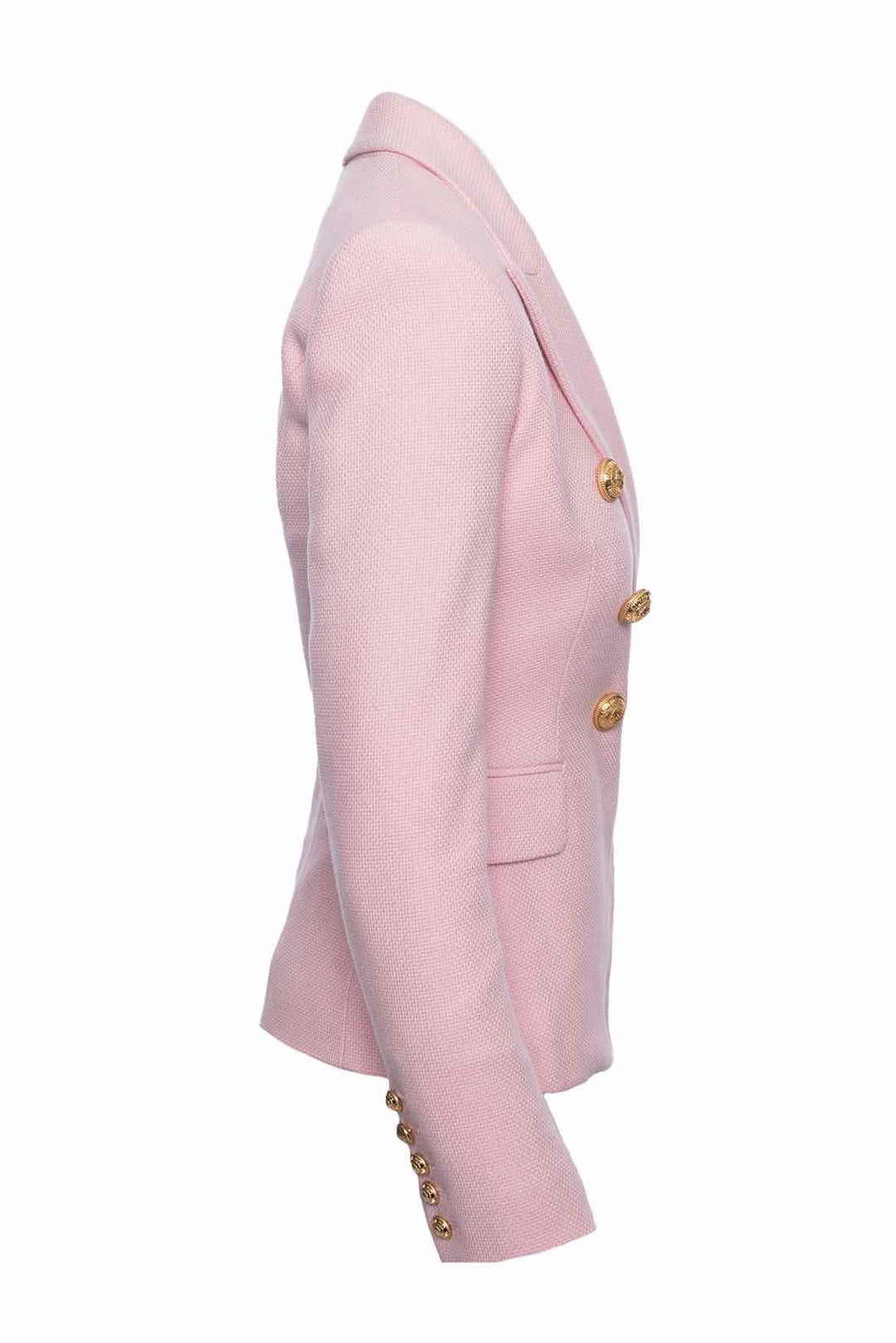 Balmain Size 34 Double Breasted Blazer