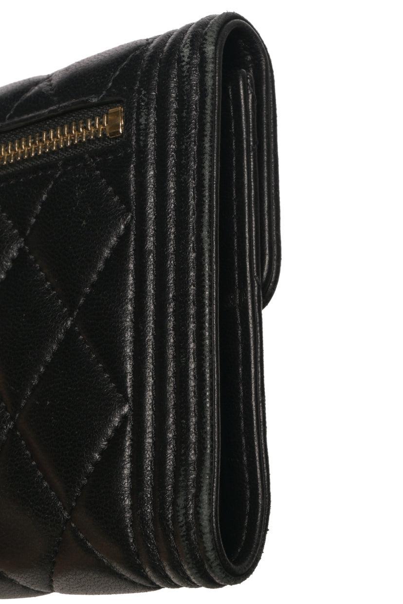 Chanel 2019 Small Boy Flap Wallet
