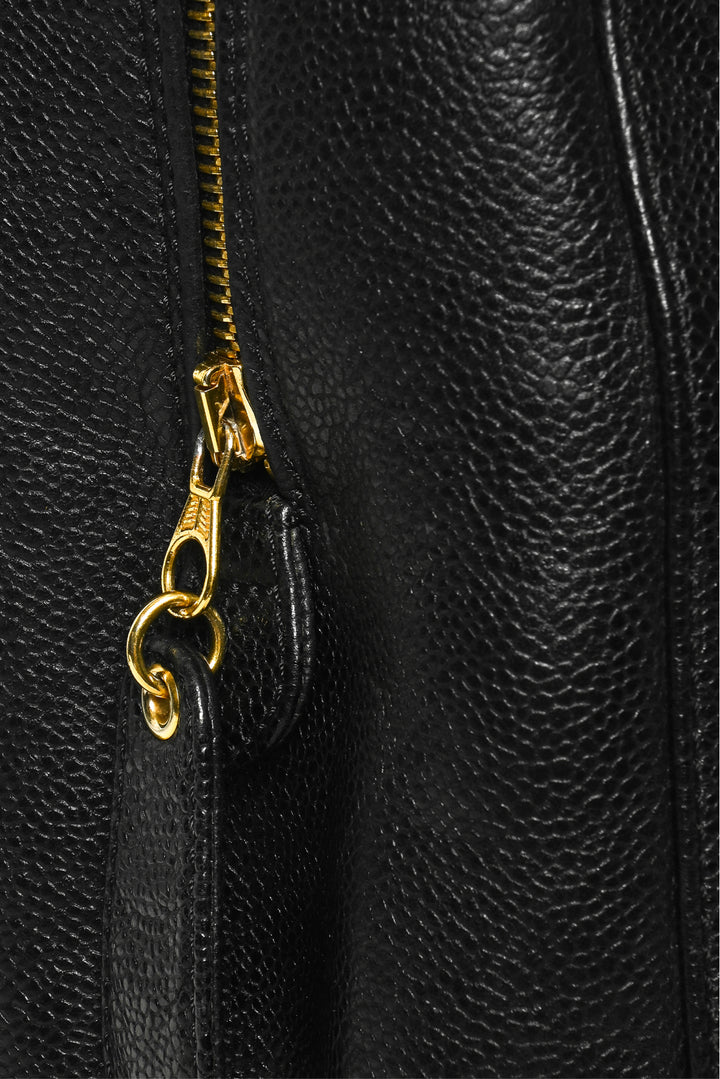 Chanel 1997-1999 Vintage CC Timeless Dome Tote