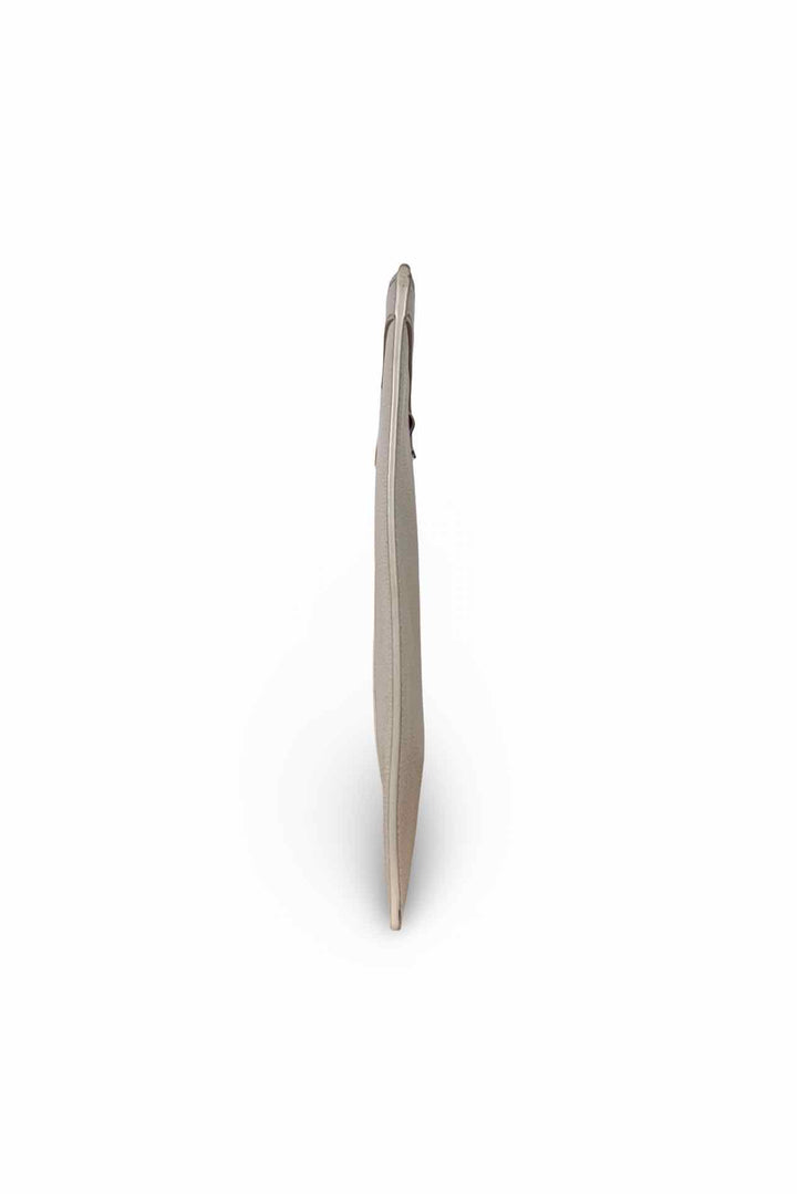 Thom Browne Grosgrain-Loop Trim Calf Leather Clutch