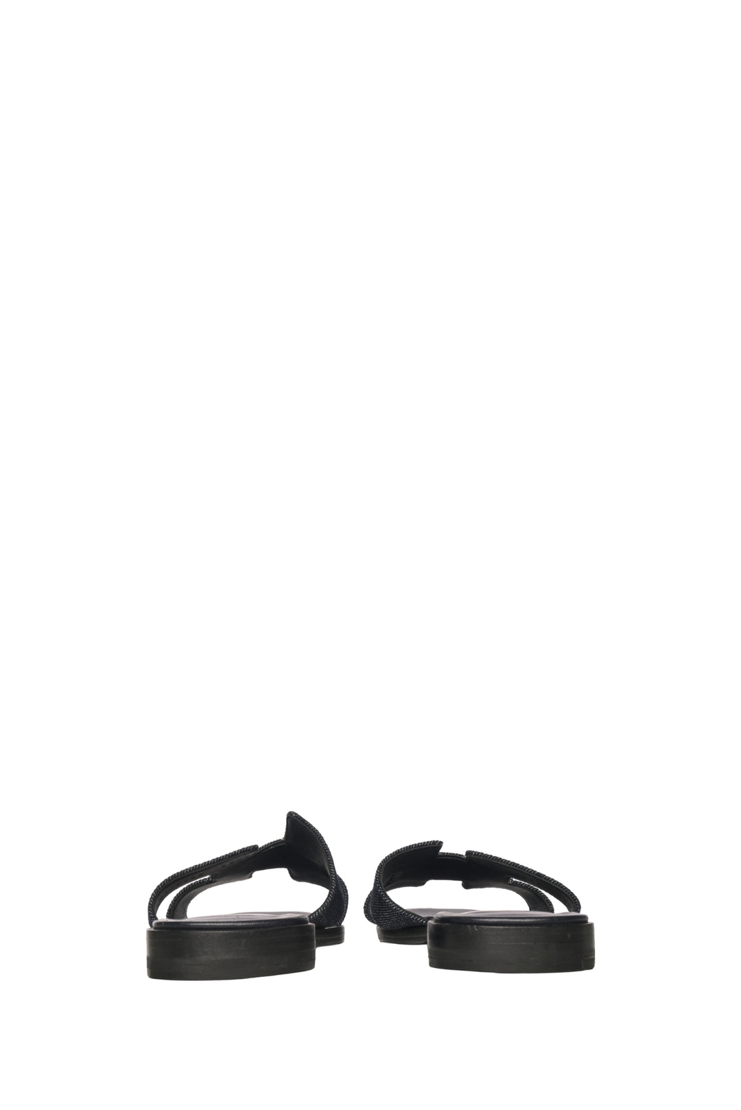 Hermes Size 38 Denim Oran Sandals