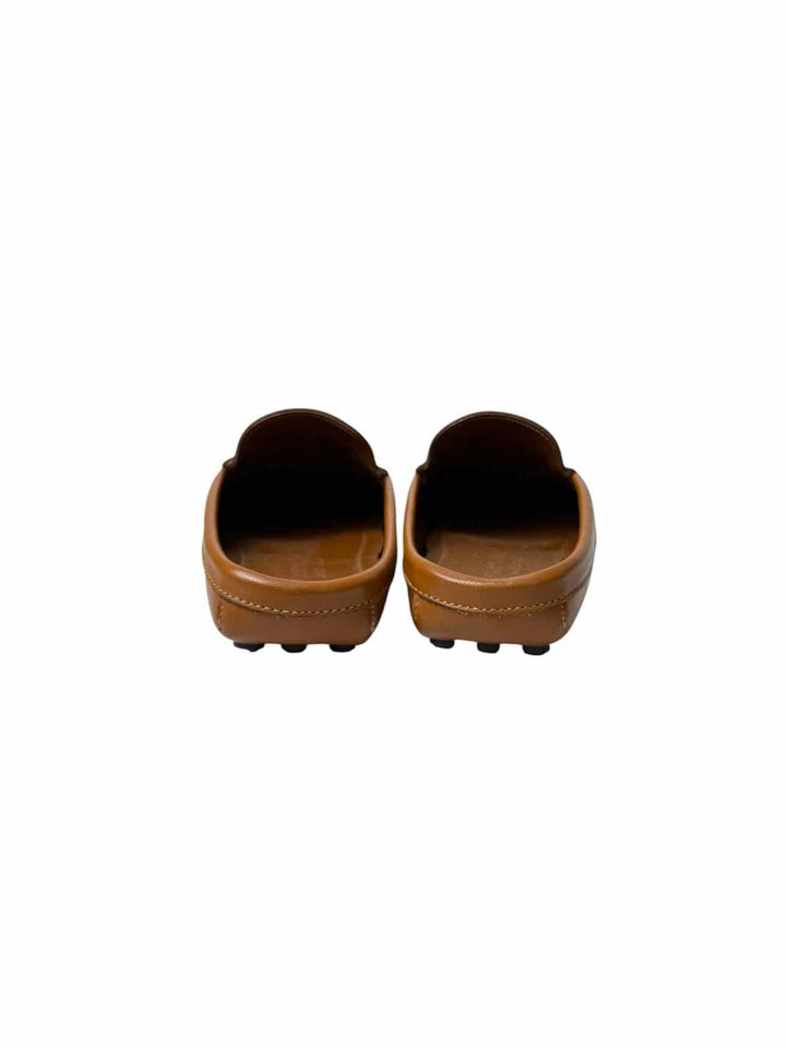 Scarosso Size 38 Moccasin Stitch Leather Mules & Clogs