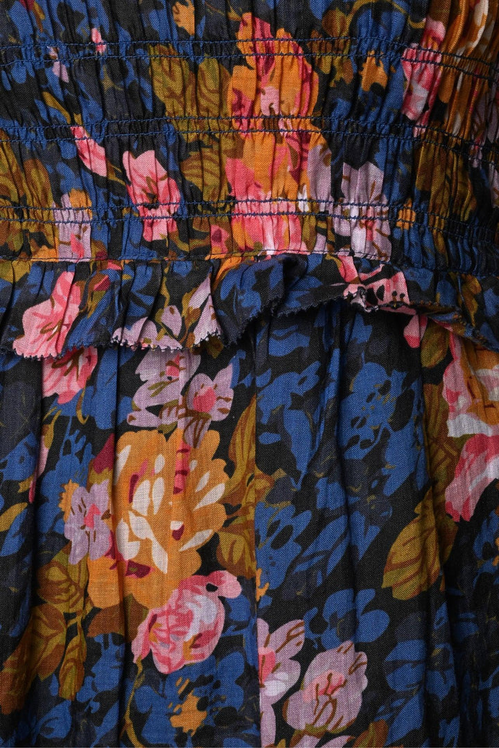 Sea New York Size 0 Ines Floral Smock Dress