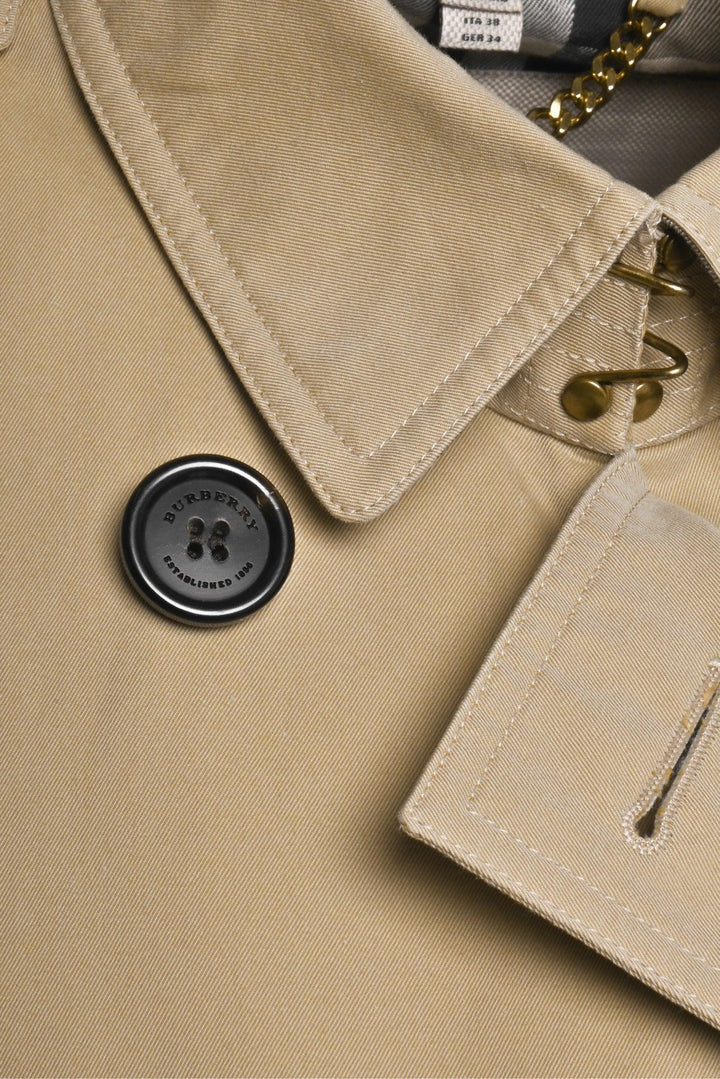 Burberry Size 4 The Kensington Long Trench Coat