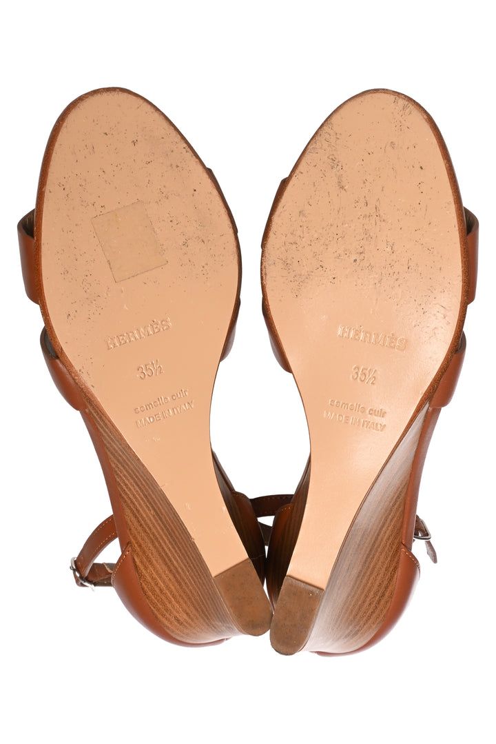 Hermes Size 35.5 Legend Sandals