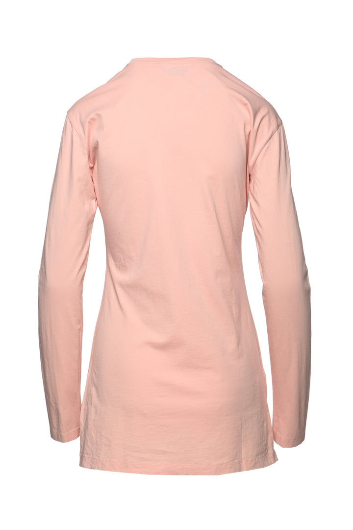 Miu Miu Size XS 2023 Logo Cotton Long Sleeve T-Shirt