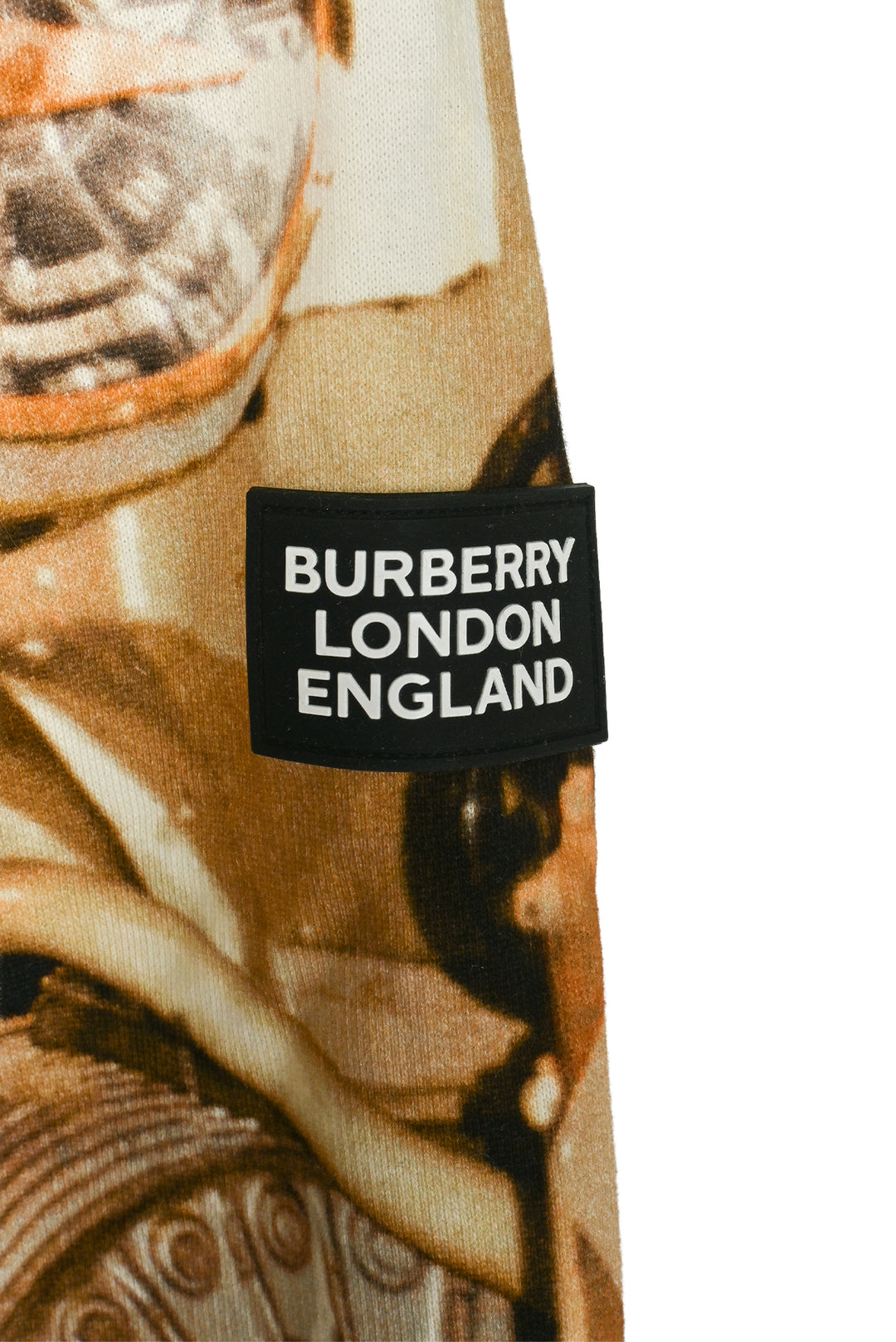 Burberry Size XXS Submarine Print Cotton Sweatshirt