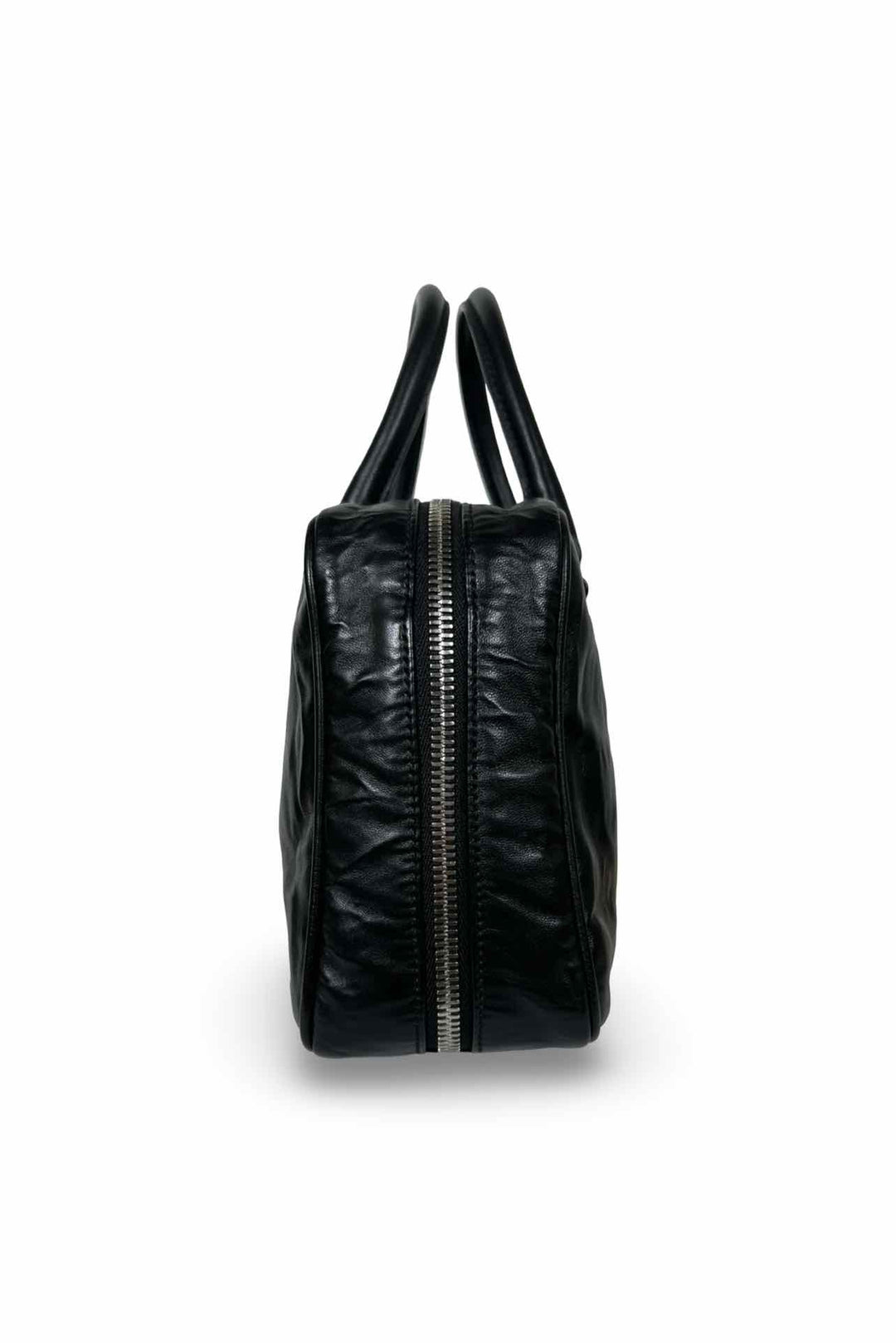 Prada Medium Antique Nappa Leather Top Handle Bag