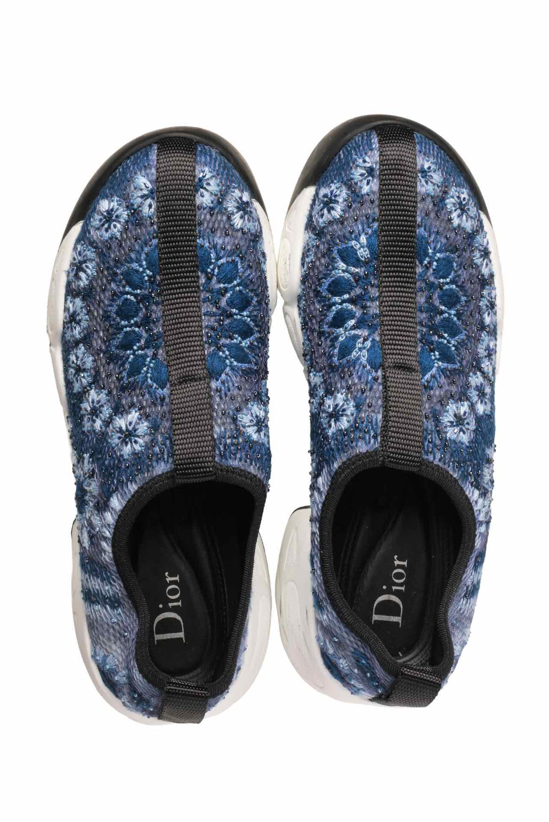 Dior Size 35 Fusion Beaded Slip On Sneaker