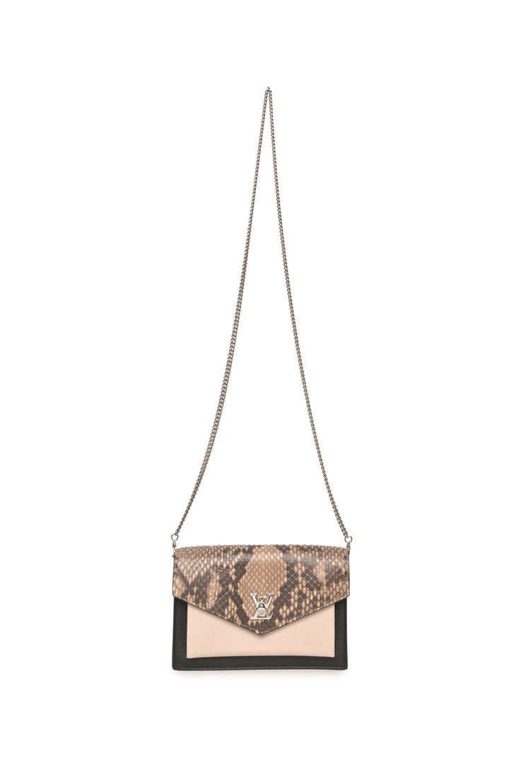 Louis Vuitton 2019 Python Mylockme Chain Pochette
