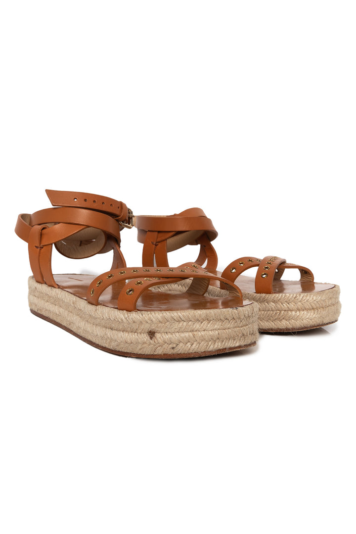 Isabel Marant Size 40 Platform Espadrille Sandals