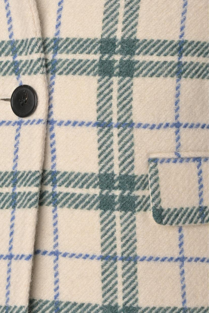 Isabel Marant Etoile Size 36 Charly Check Patterned Wool Blazer