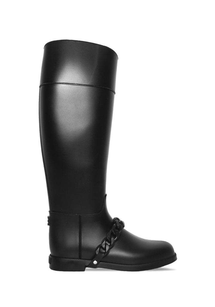 Givenchy Size 35 Chain Strap Rain Boots