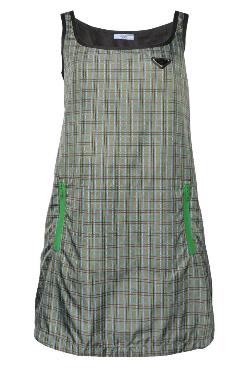 Prada Size 42 2021 Re-Nylon Mini Dress