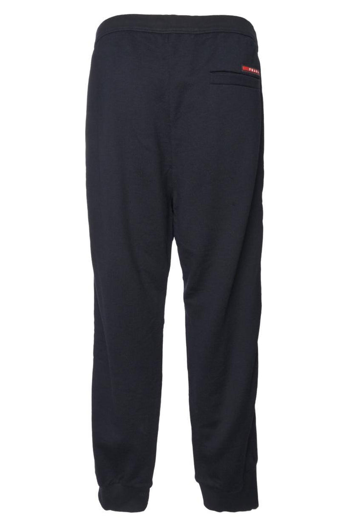 Prada Size L Men's 2017 Back Pocket Logo Sweatpants