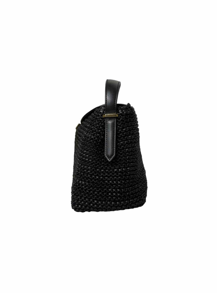 Toteme T-Lock Woven Leather Purse