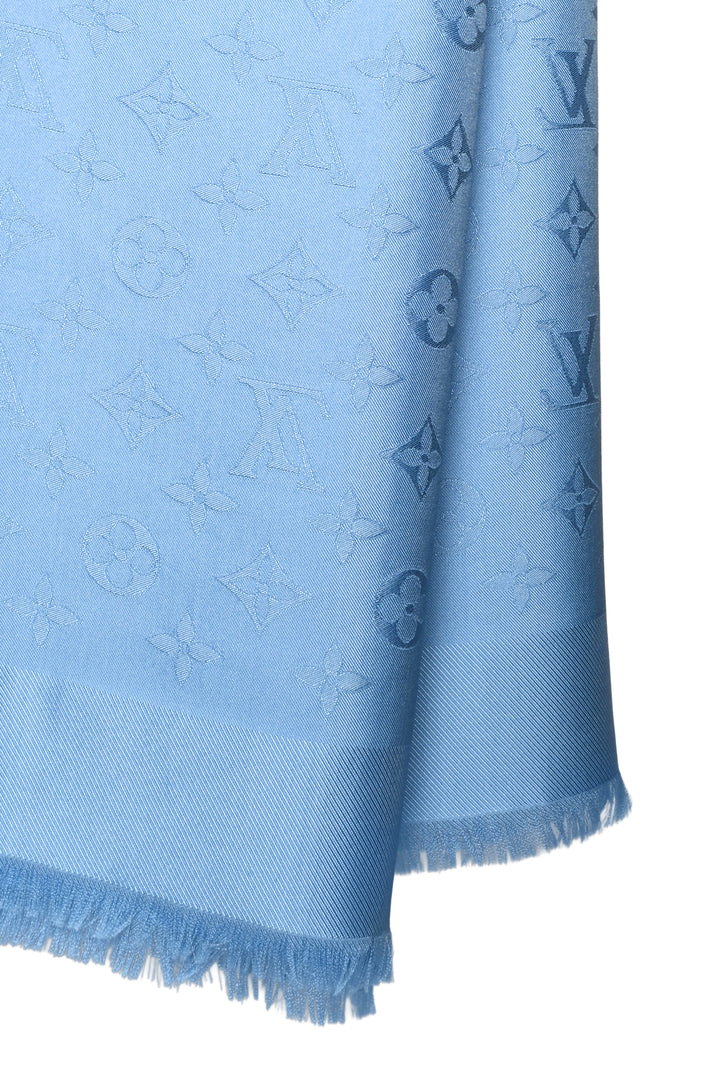 Louis Vuitton Carre Papillon Monogram Silk Shawl Scarf