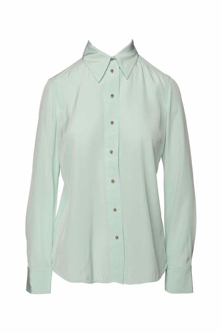 St. John Size 6 Silk Blouse