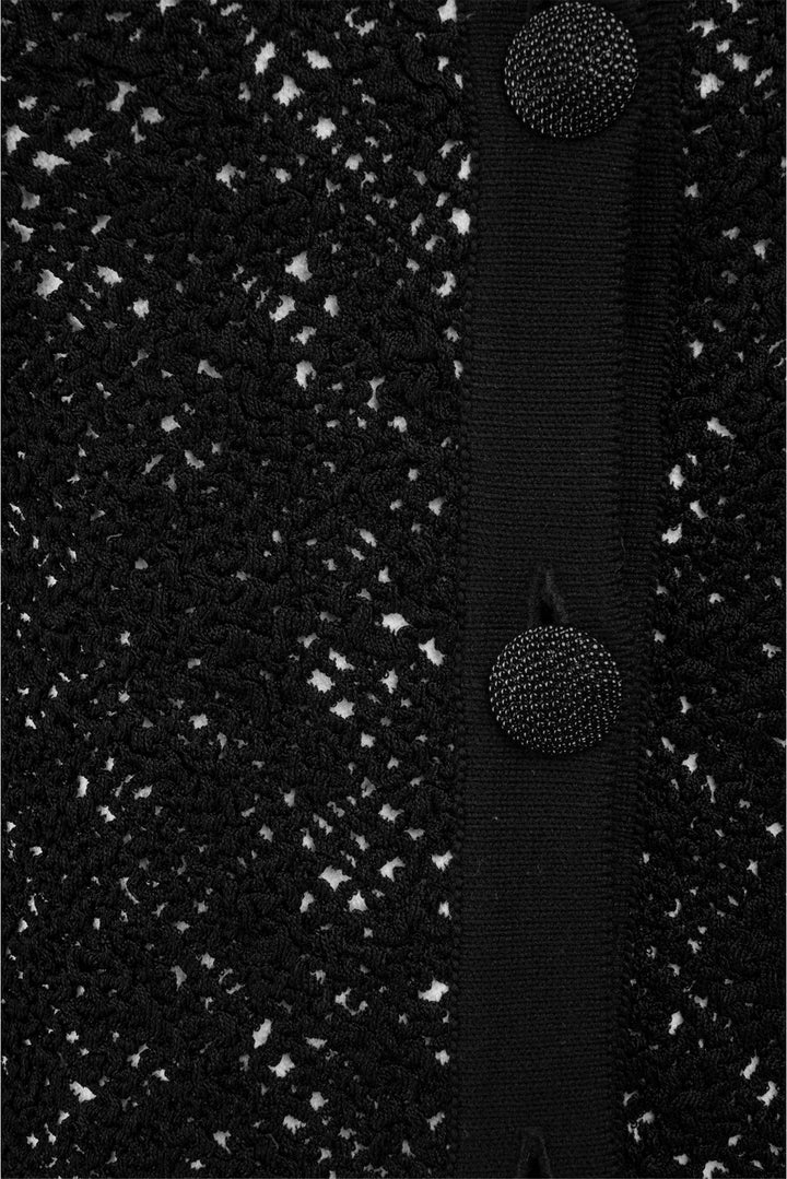 St. John Size P 3/4 Sleeve Cropped Cardigan