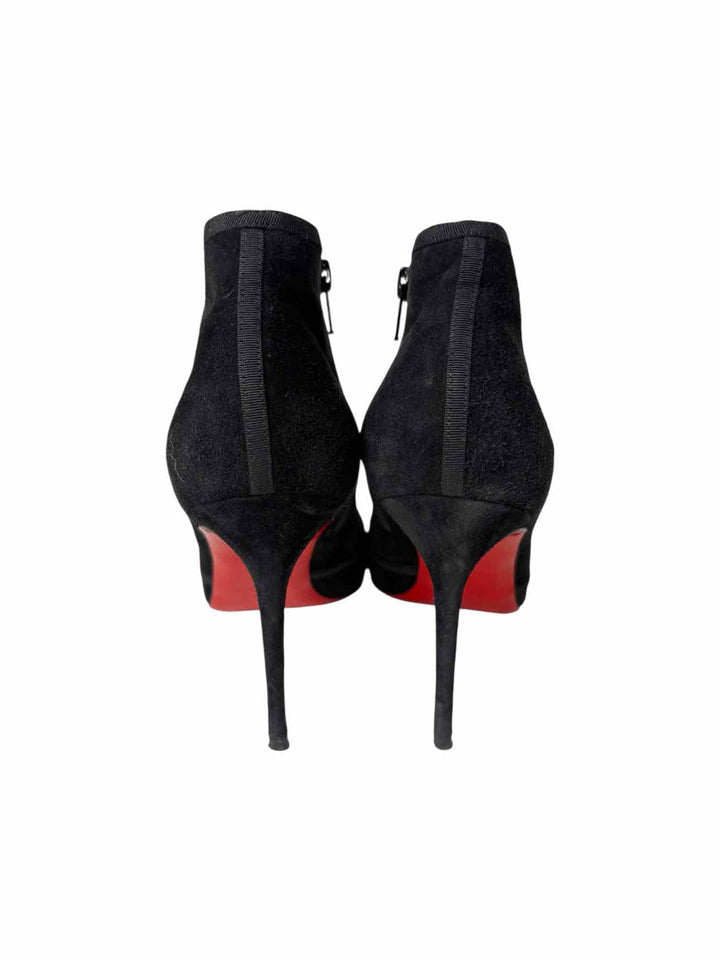 Christian Louboutin Suede Stiletto Size 38 Ankle Boots