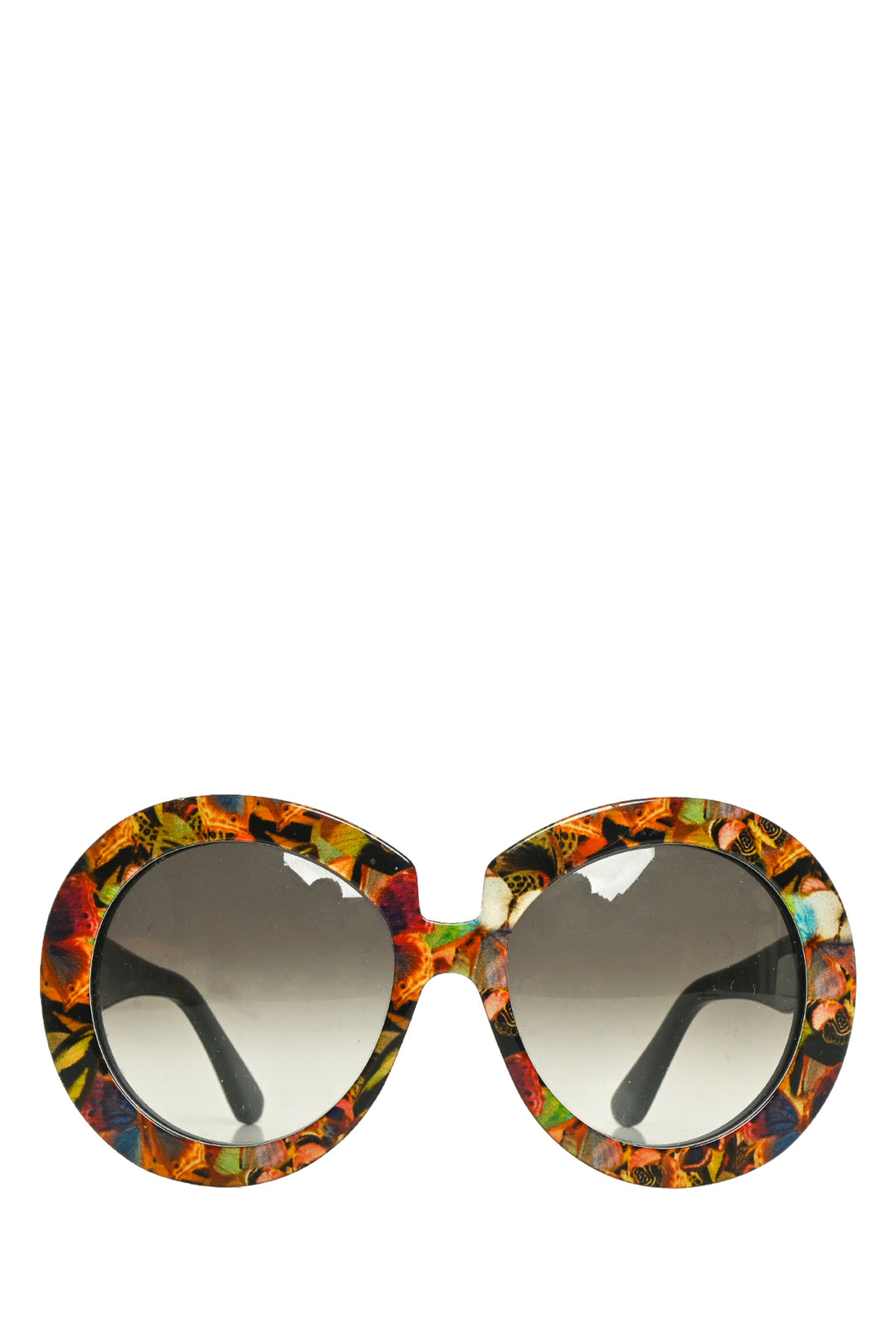 Valentino Camo Butterfly Sunglasses