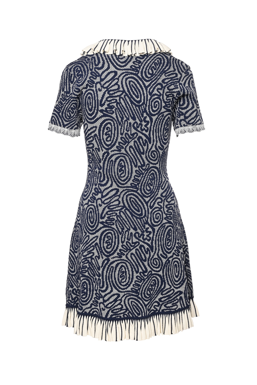 Ulla Johnson Size M Gabrielle Abstract Print Jacquard Dress