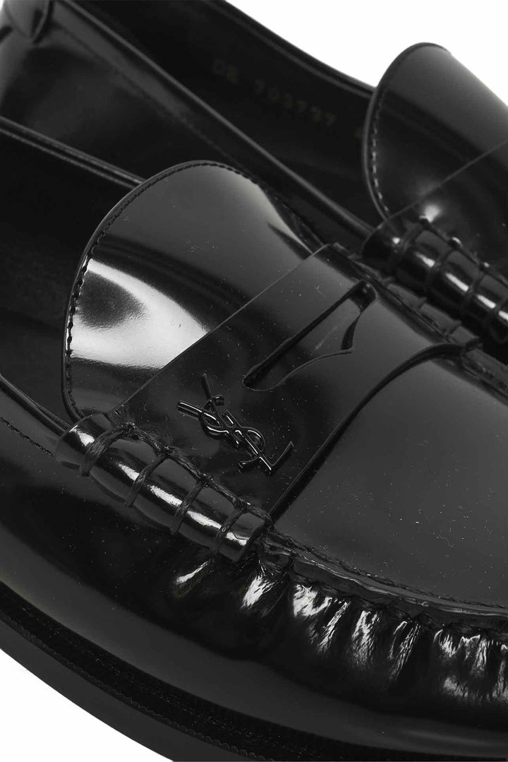 Saint Laurent Size 40.5 Patent Le Loafers