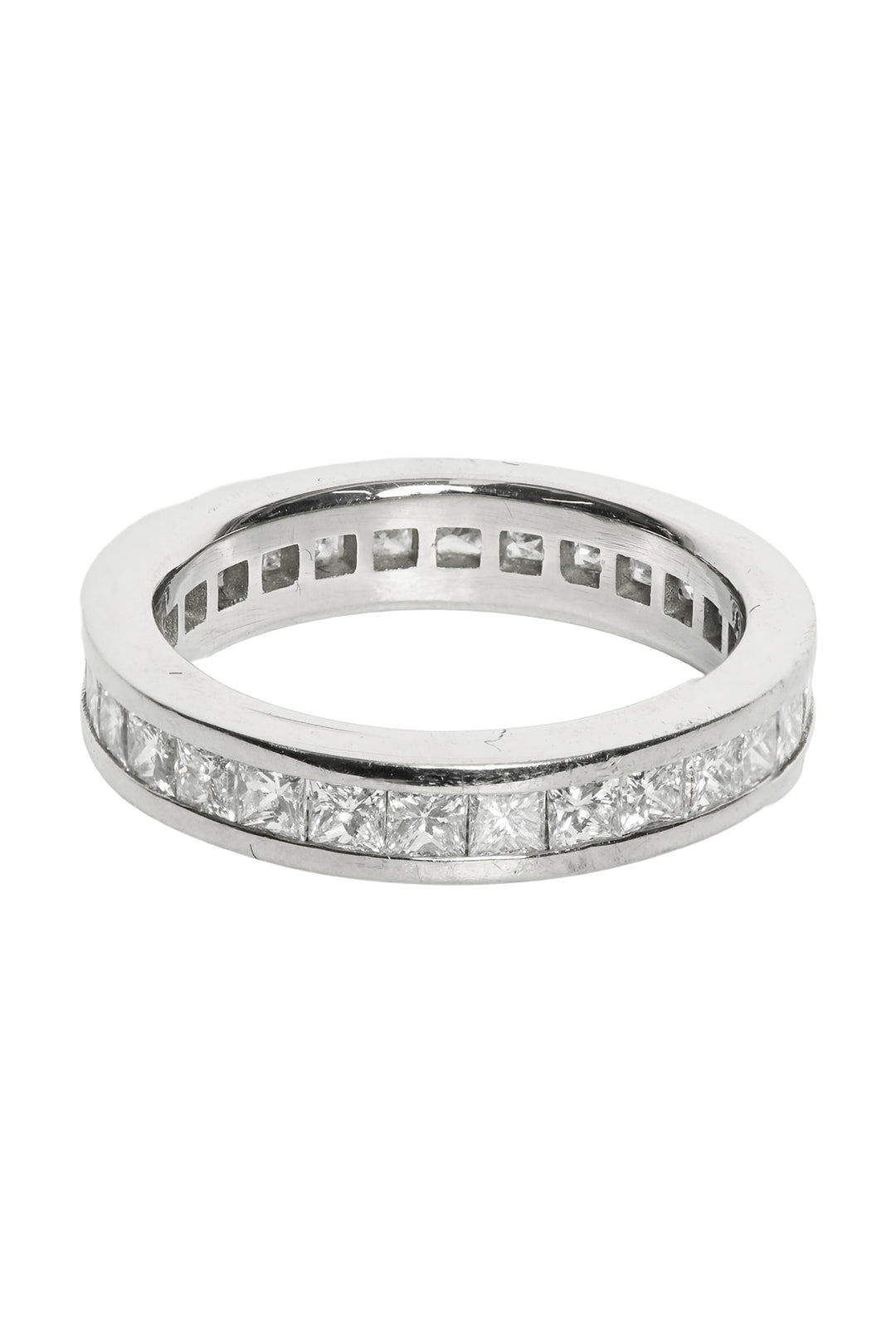 White Gold Eternity Size 6.5 Ring